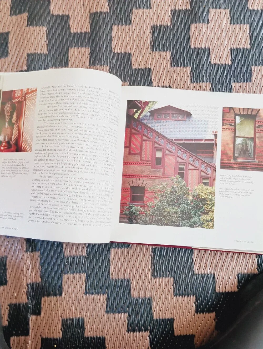 Great American Houses Hardcover Book - Pale Blue Cover
